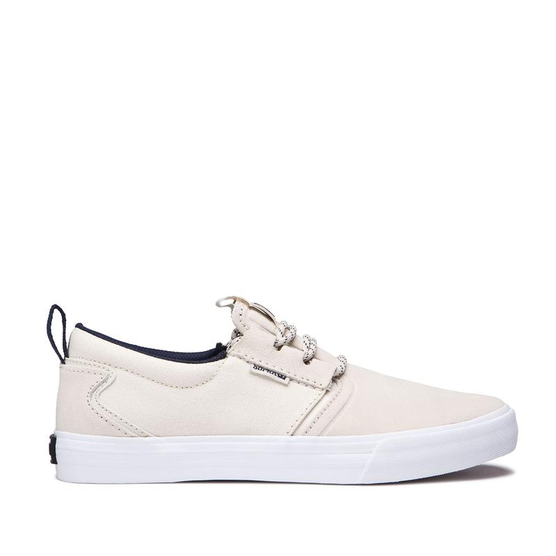 Buty Supra FLOW - Buty Skate Damskie - Beżowe (JKGS-53406)